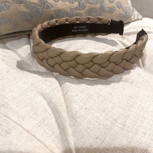 Vici collection Faux leather braided headband